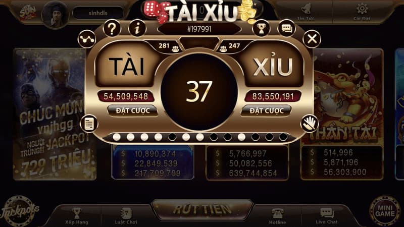 Các loại game tài xỉu uy tín Hitclub